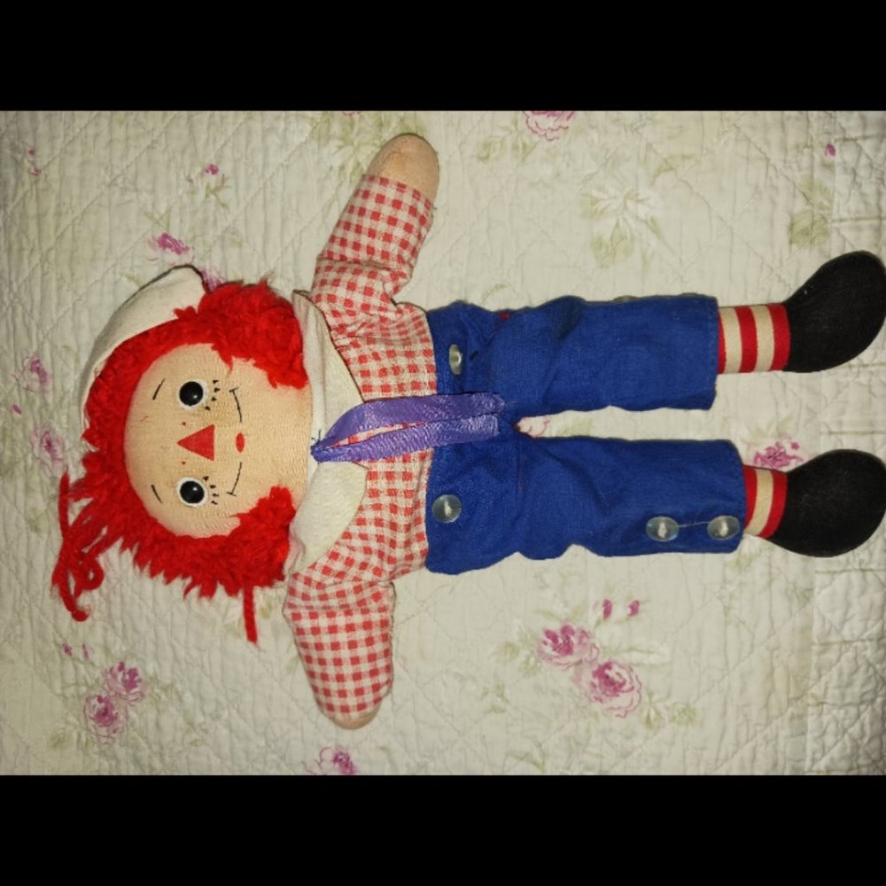 Vintage raggedy andy doll RETRO